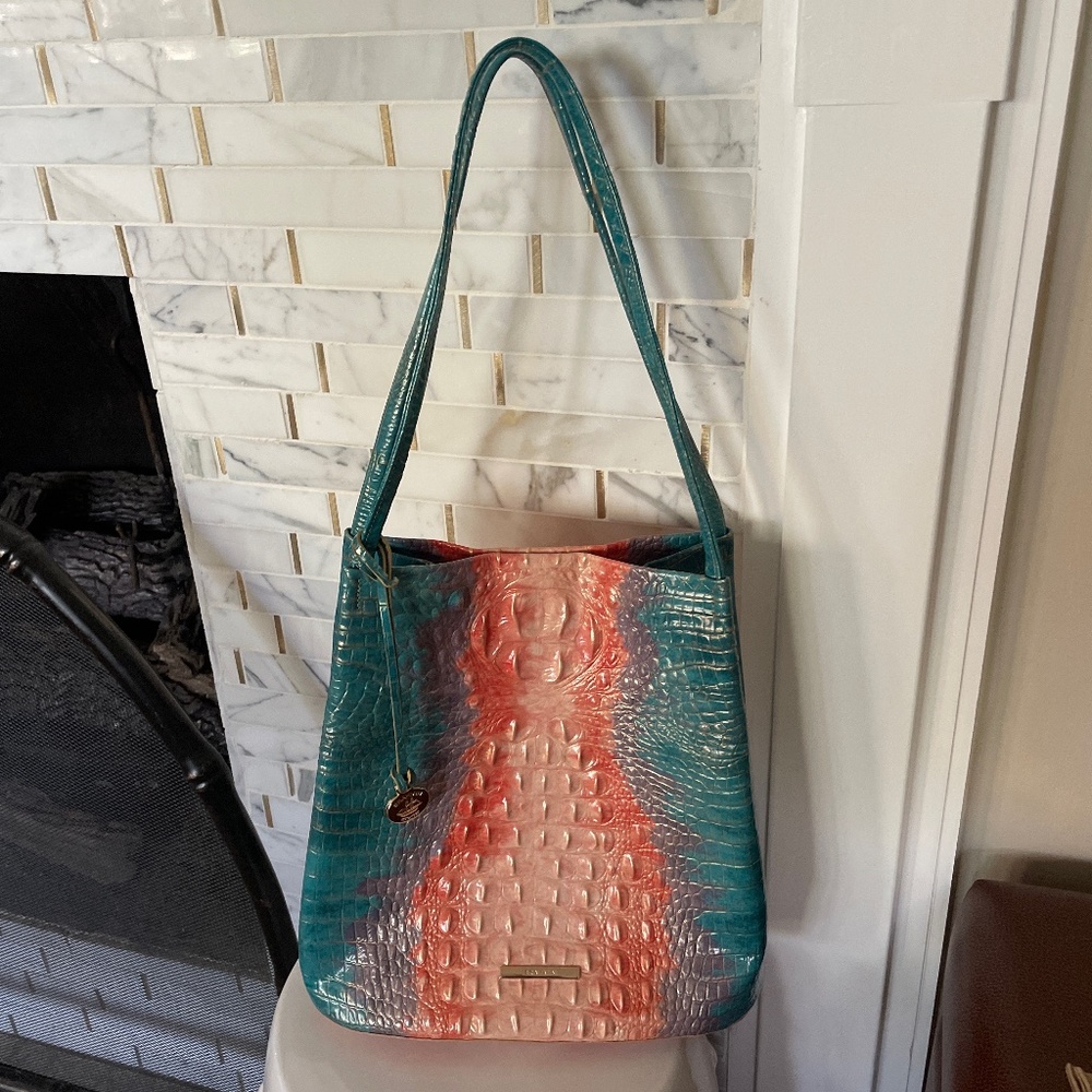 Brahmin Molly Sundew Ombré Melbourne Handbag